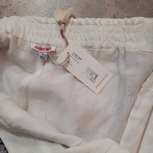 🤑SOLD🤑Johnny was Meliora high waist linen, silk pants - Picture 7 of 14